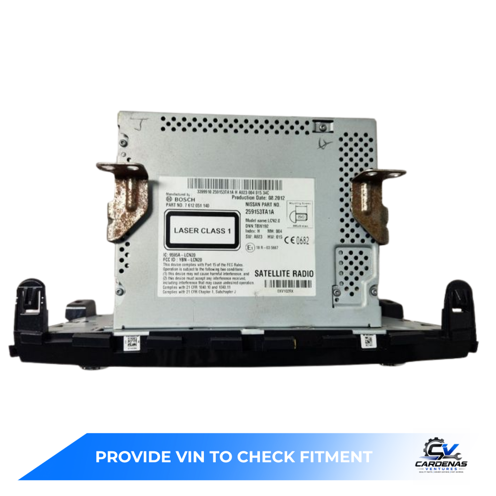 2013–2014 Nissan Altima Sedan Navigation CD Player Radio 25915-3TA1A OEM 13 14 — view 5