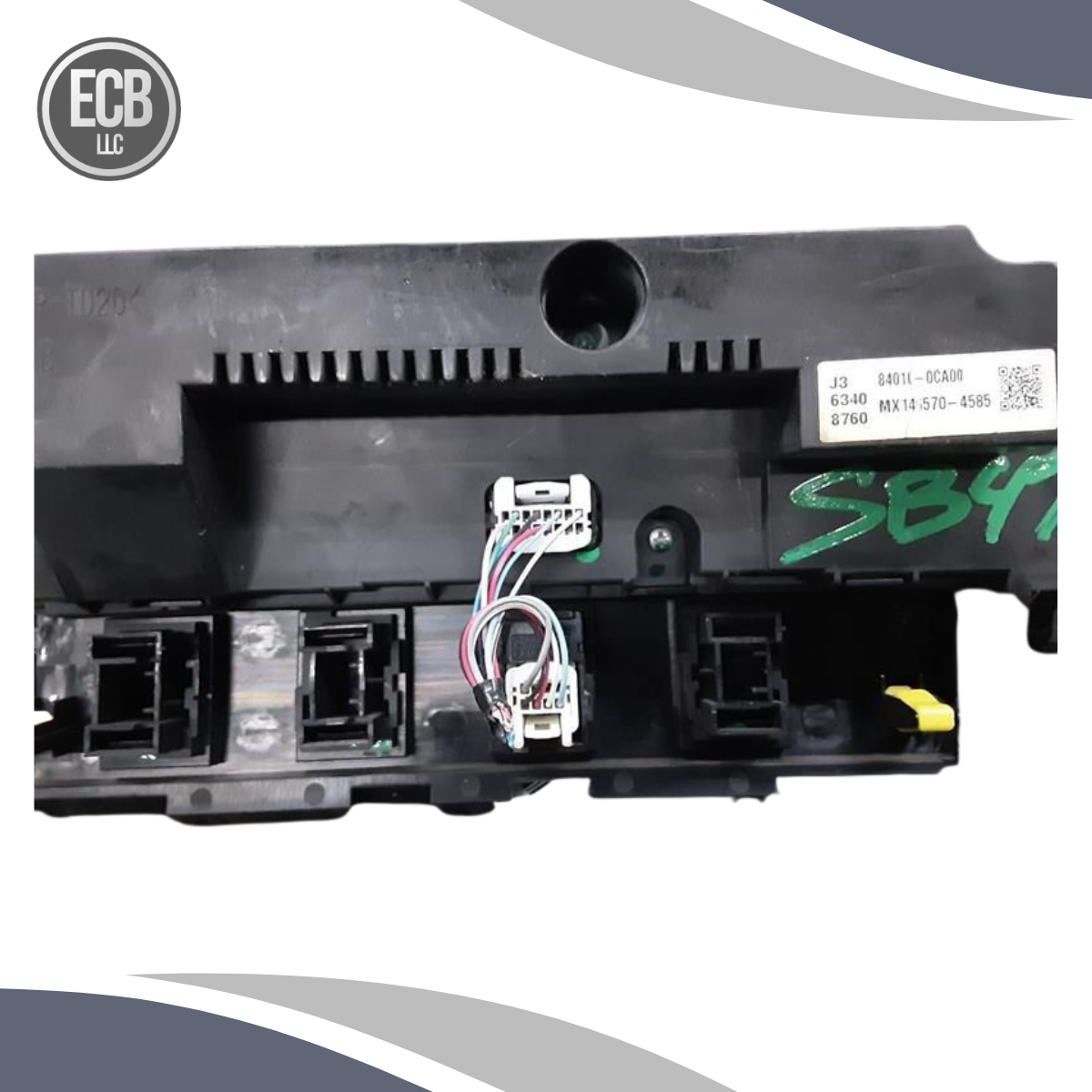 2007–2009 Toyota Tundra AC Heater Climate Control Panel OEM — view 4