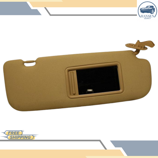 2011–2013 Hyundai Elantra Passenger RH Sun Visor OEM — view 1
