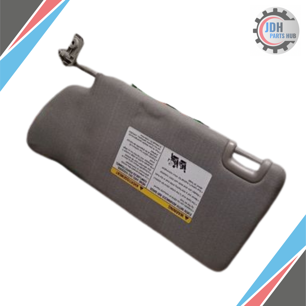 2013–2021 Nissan Frontier Right Passenger Side Sun Visor Gray OEM — view 2