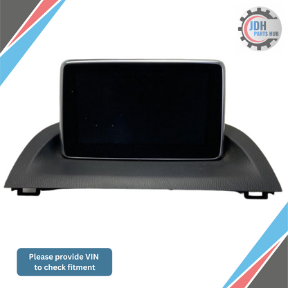 2014–2016 Mazda 3 7? Info Display Screen OEM — view 1