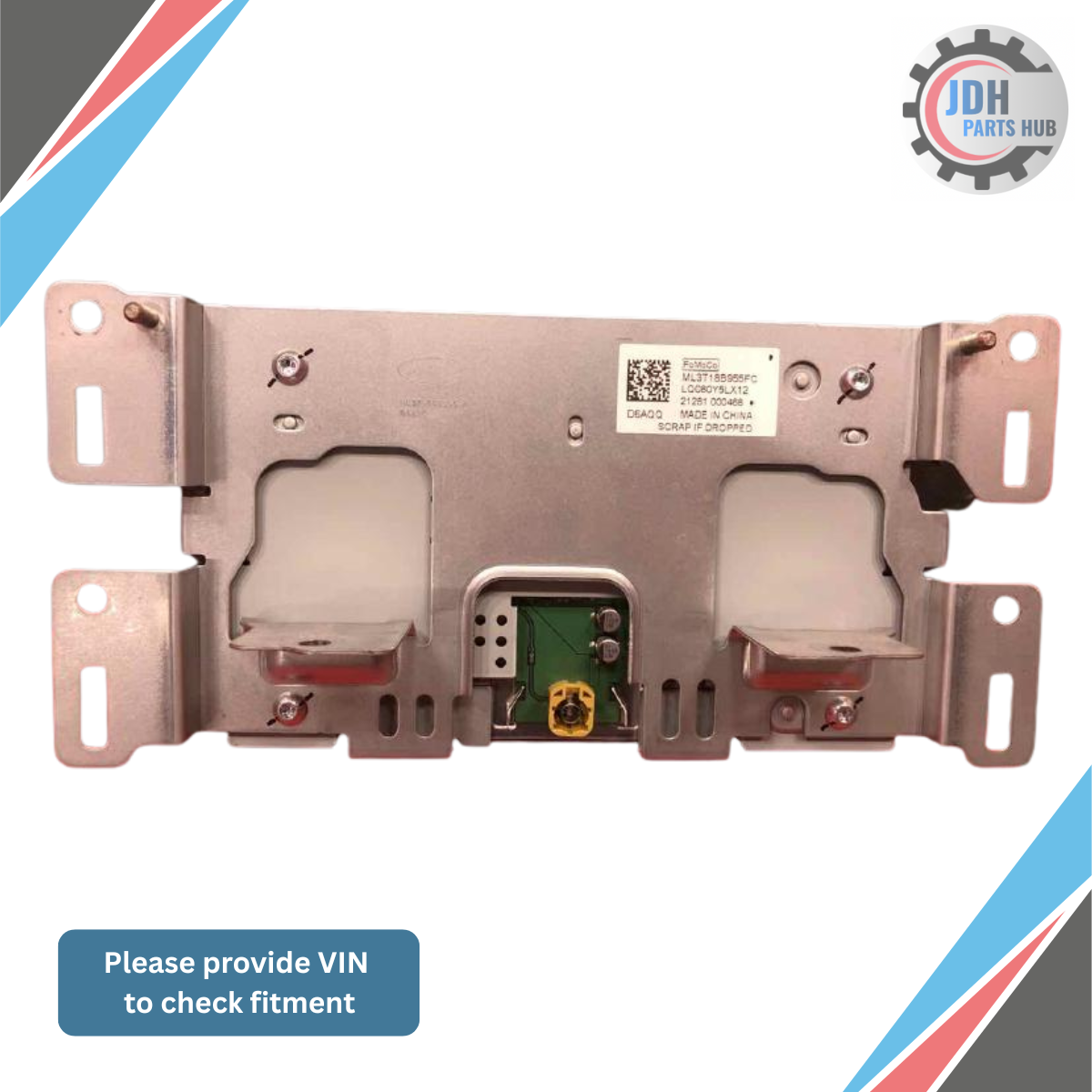 2021–2022 Ford F150 8.0? Info Touchscreen Display GPS/TV Dash Mounted OEM — view 2