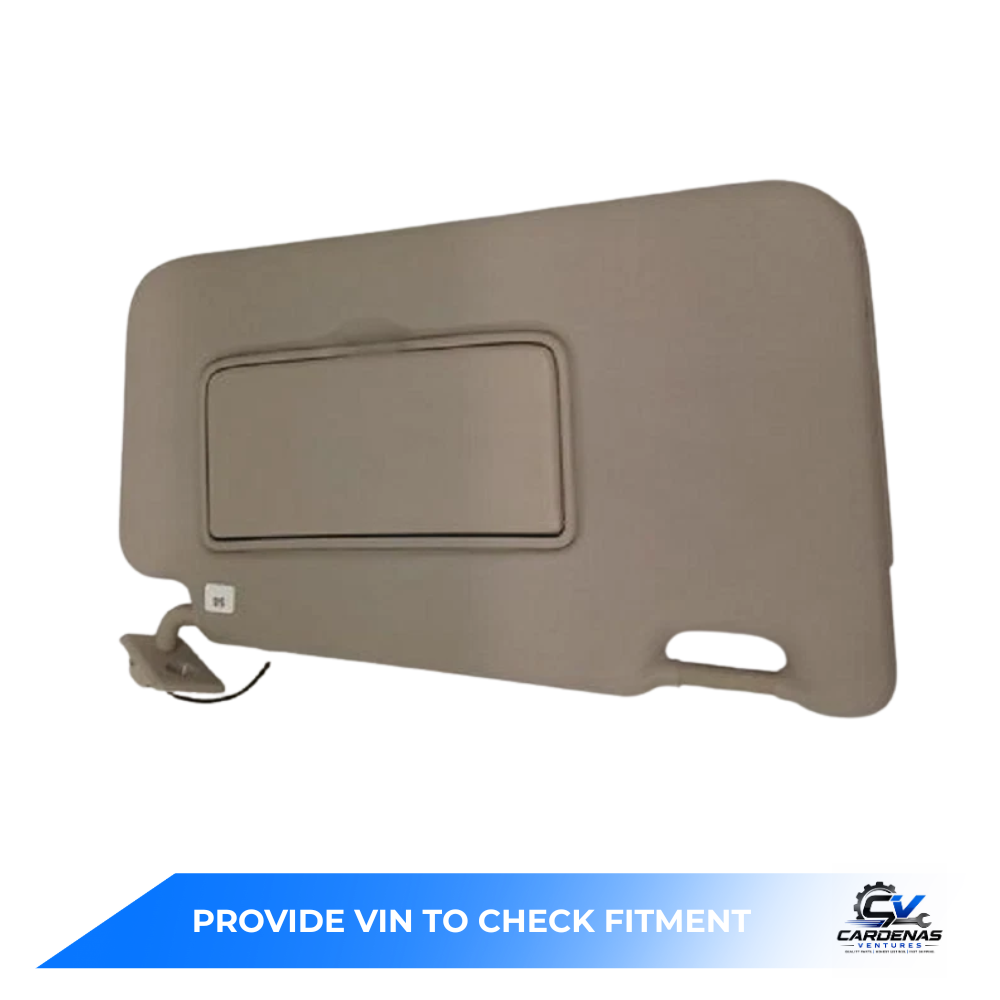 2018–2024 Nissan Kicks Passenger RH Sun Visor OEM — view 1
