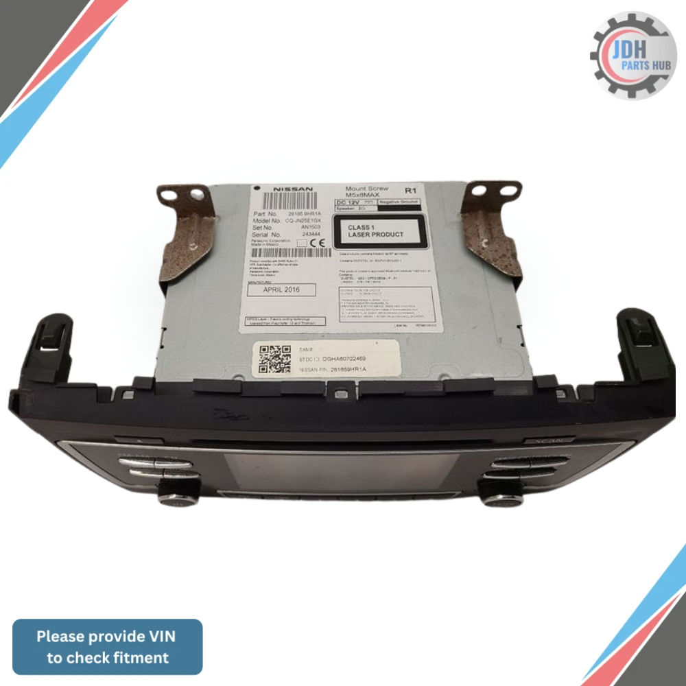 2016–2017 Nissan ALTIMA Radio Display Receiver AM FM CD BASE OEM — view 2
