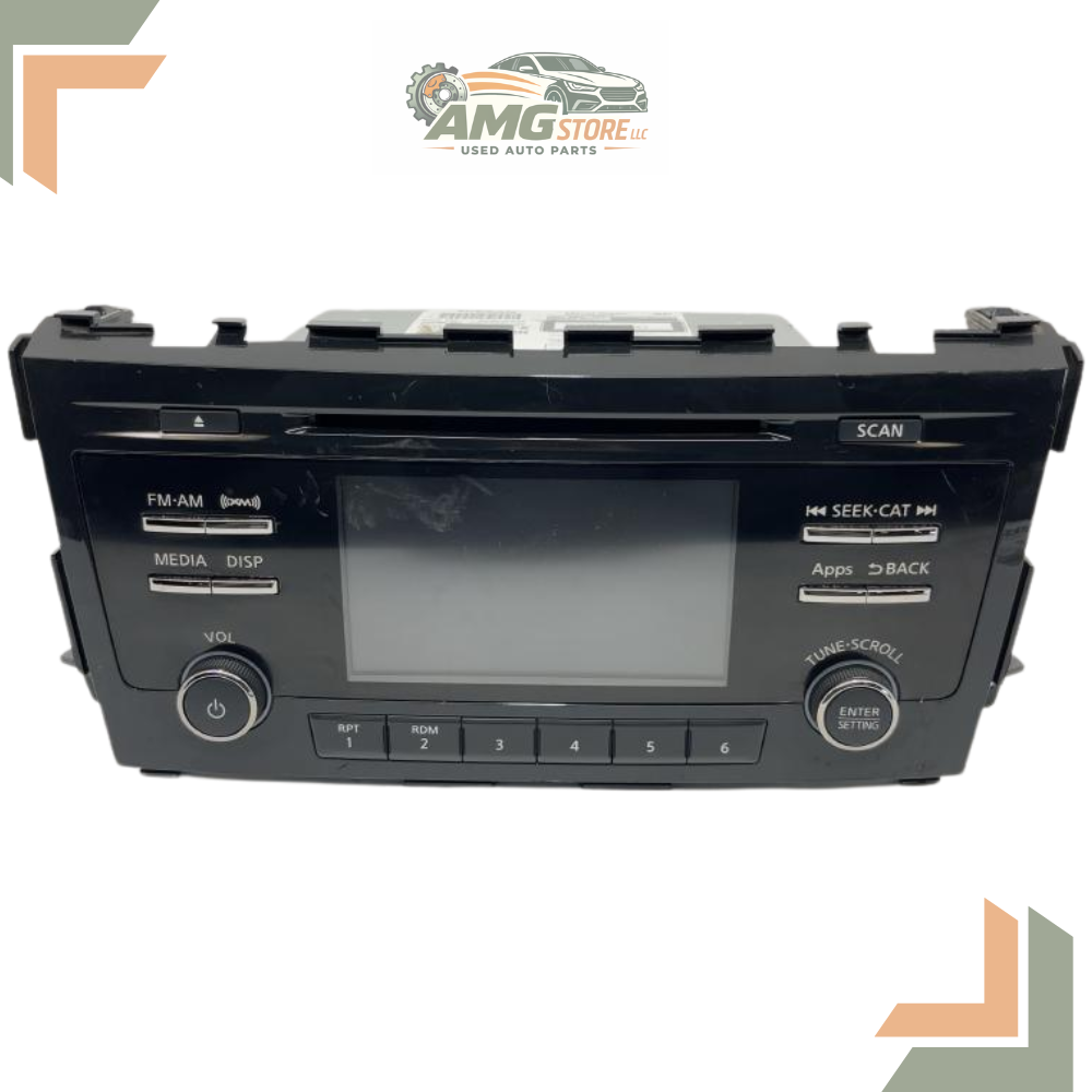 2013–2015 NISSAN ALTIMA SEDAN AM FM CD RADIO RECEIVER without NAVIGATION 5" DISPLAY — view 1
