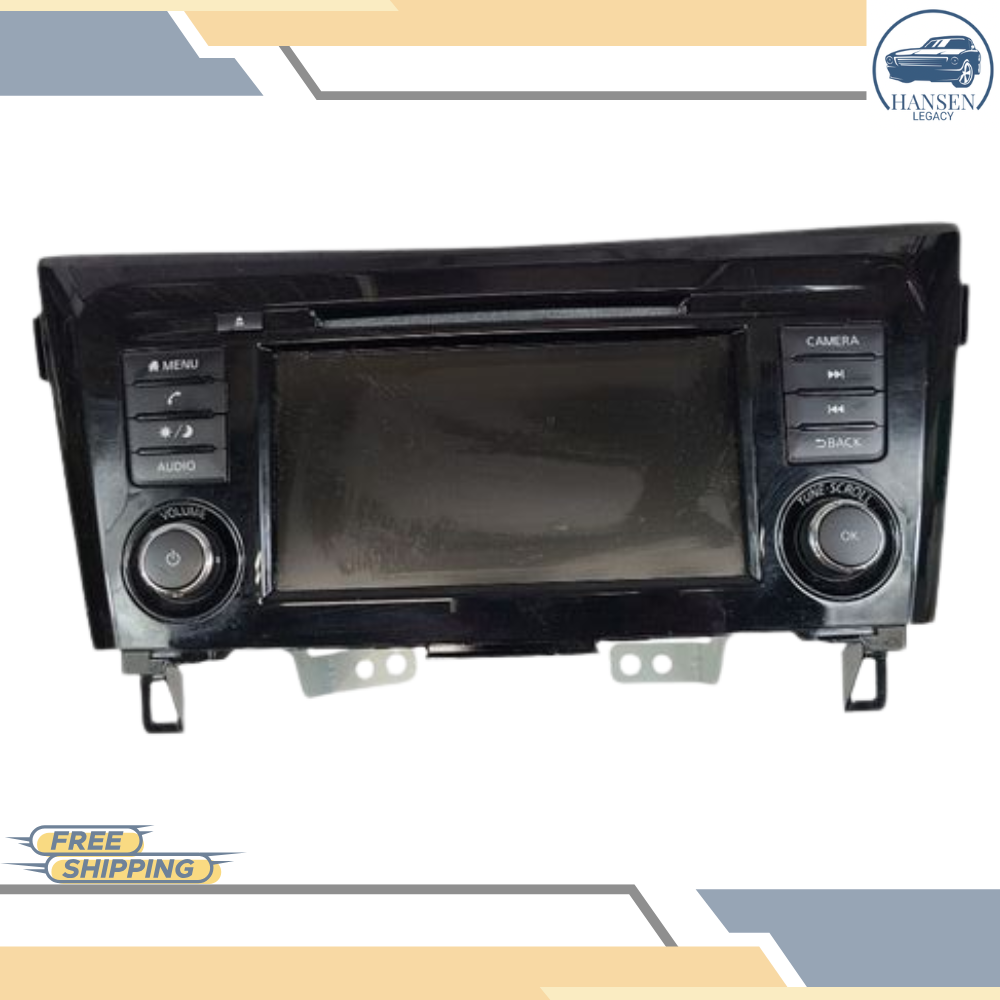 2018–2020 Nissan Rogue AM FM CD Radio Receiver OEM — view 1
