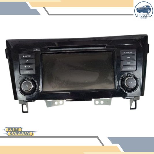 2018–2020 Nissan Rogue AM FM CD Radio Receiver OEM — view 1
