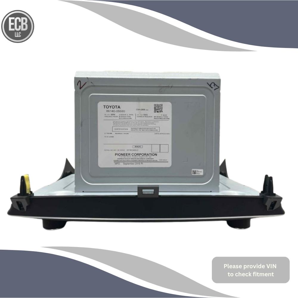 2016–2017 Toyota Camry Radio Display Screen ID OEM — view 4