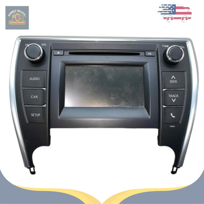 2016–2017 Toyota Camry Radio Display Screen ID P11224 OEM — view 1