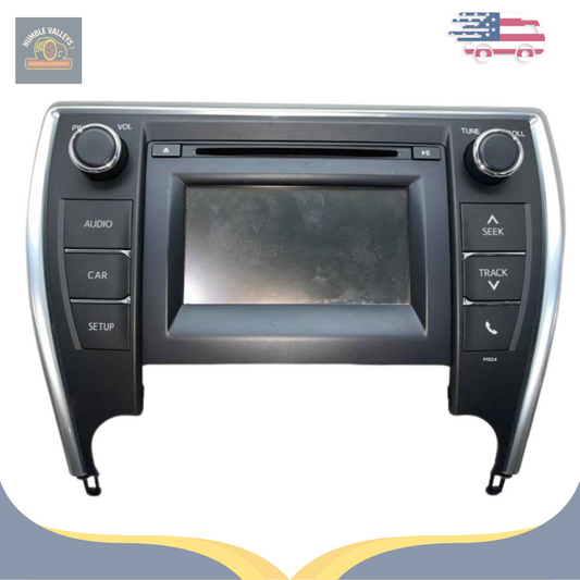 2016–2017 Toyota Camry Radio Display Screen ID P11224 OEM — view 1