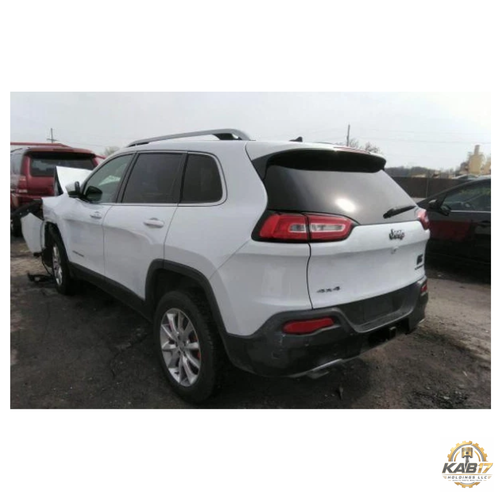 2014–2021 Jeep Cherokee Left Driver Side View Door Mirror White OEM — view 4