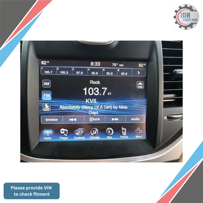 2011–2014 Chrysler 300 Dodge Charger 8.4" Navigation Radio Display Screen OEM — view 2
