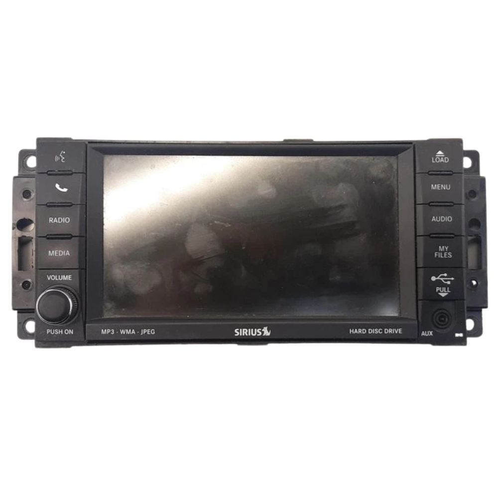 2011 Dodge Truck Ram 1500 AM FM Radio Receiver with Navigation with Display Screen OEM — view 1