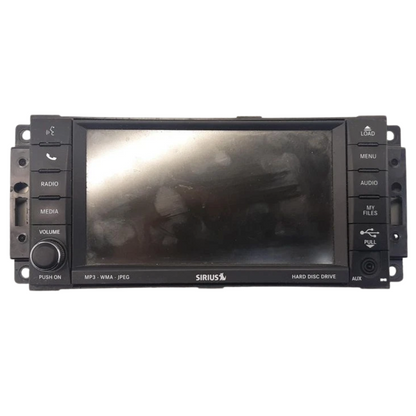 2011 Dodge Truck Ram 1500 AM FM Radio Receiver with Navigation with Display Screen OEM — view 1