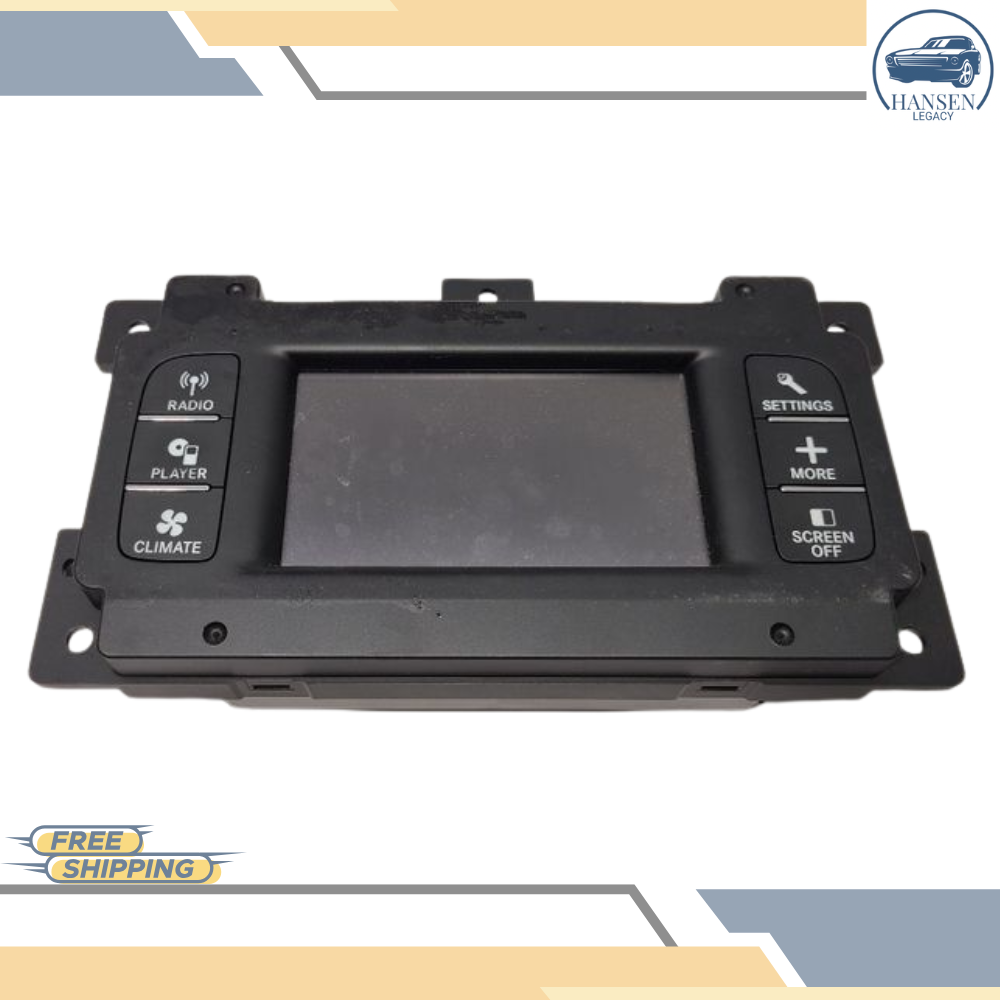 2011–2018 Dodge JOURNEY Radio Display Receiver 4.3 SATELLITE AM FM CD MP3 OEM — view 1