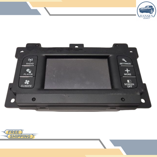 2011–2018 Dodge JOURNEY Radio Display Receiver 4.3 SATELLITE AM FM CD MP3 OEM — view 1