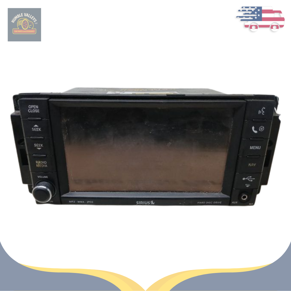 2011 Jeep Grand Cherokee Radio Receiver Display Screen Navigation ID RER — view 1