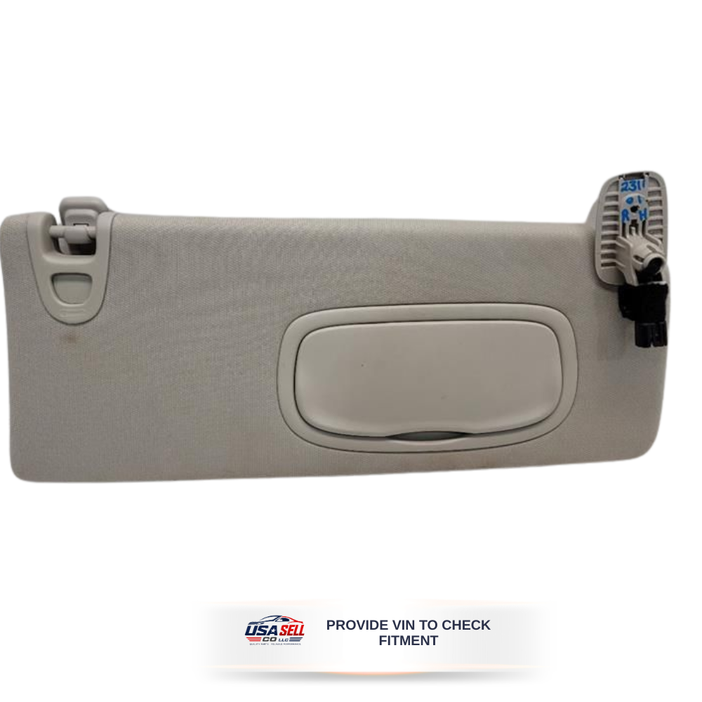 2014–2018 Jeep Cherokee Passenger RH Sun Visor OEM — view 2