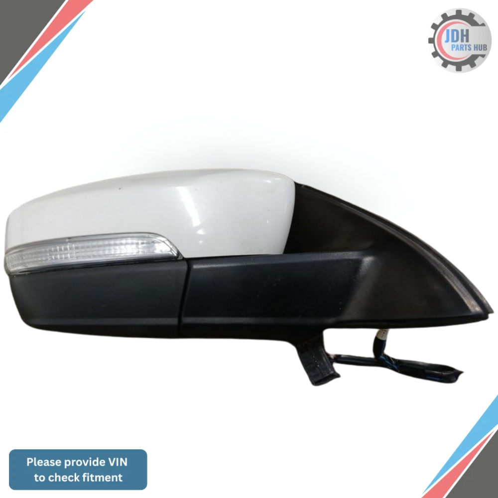 2011–2016 Volkswagen Jetta Right Passenger Side View Door Mirror White OEM — view 4