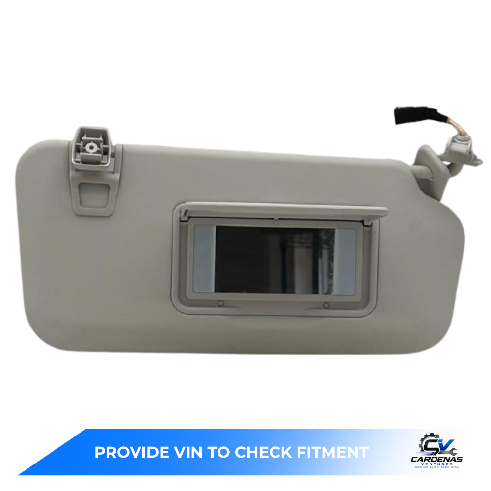 2021–2024 Ford Escape RH Passenger Sunvisor Sun Visor with Mirror & Light OEM — view 3