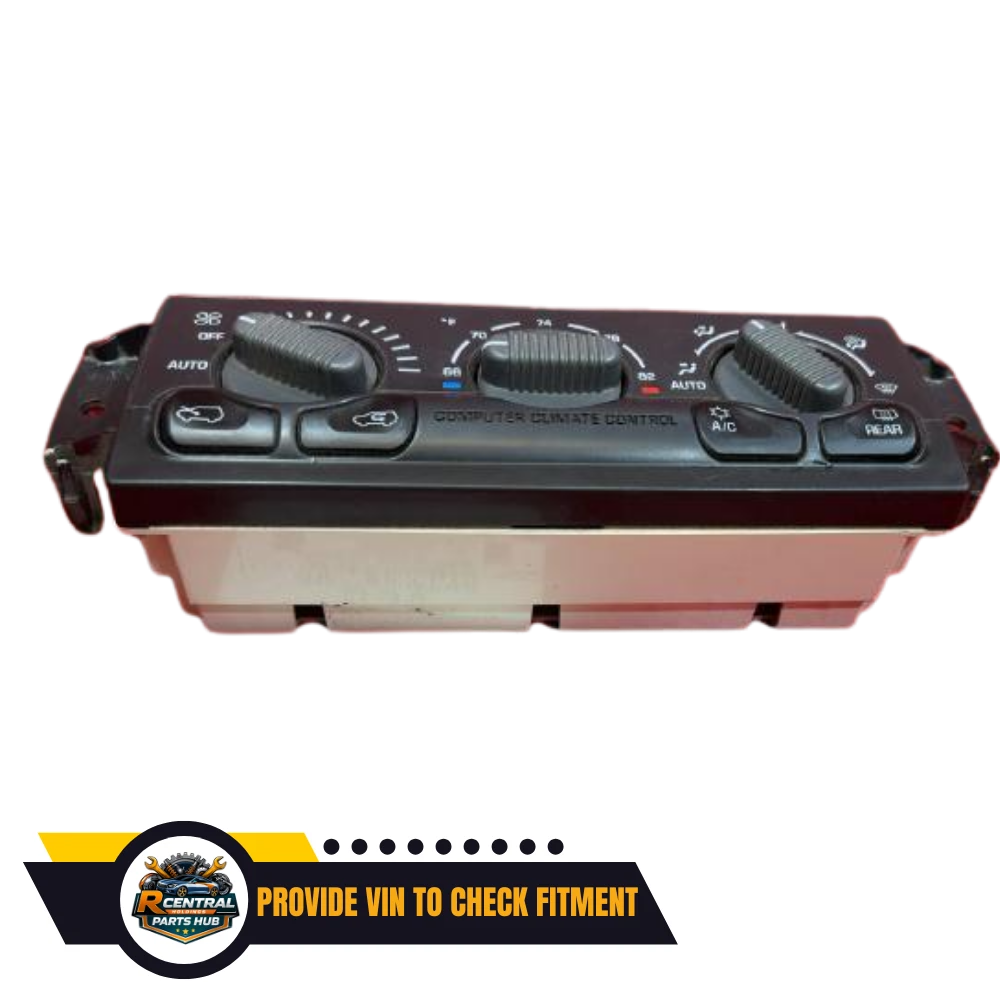 2000–2002 Chevrolet Suburban 1500 2500 AC Heater Temperature Control OEM — view 2