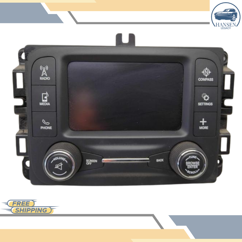 2015 Dodge Ram 1500 2500 5" Radio Receiver Head Unit with Satellite OEM — view 1