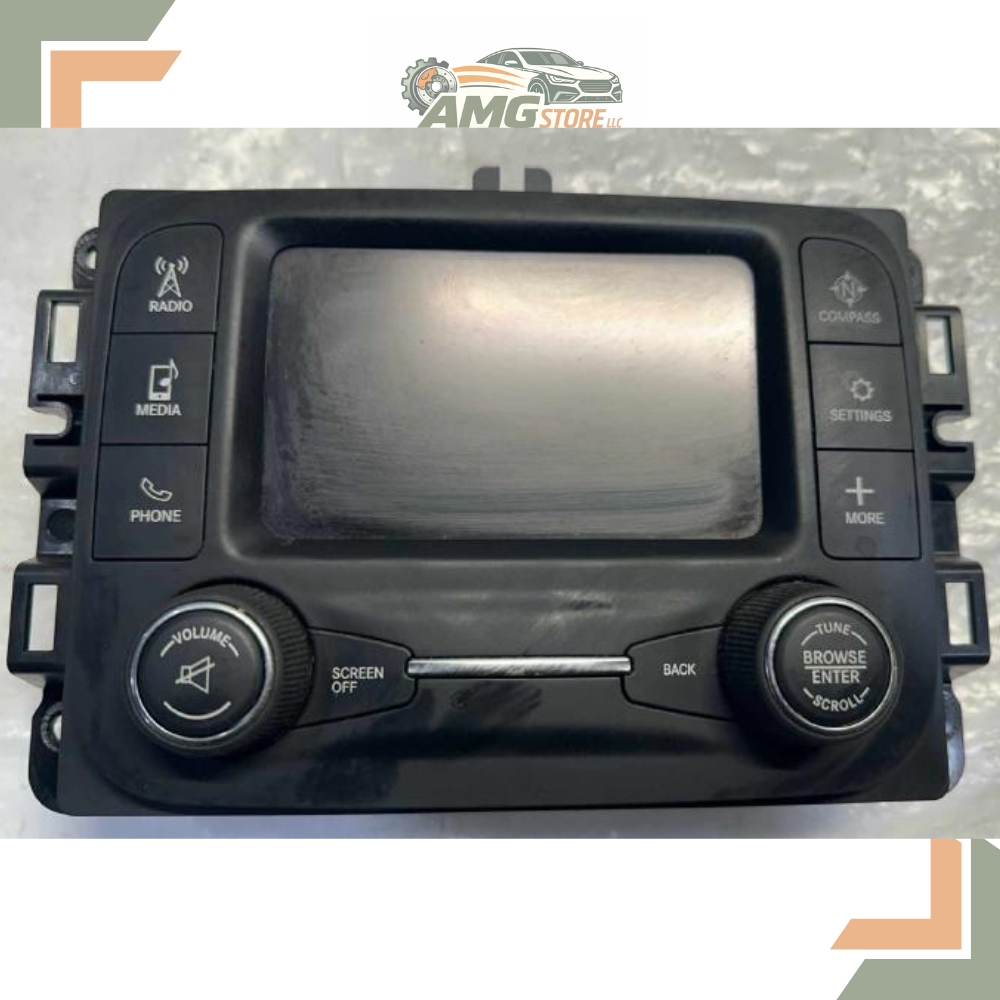 2015 Dodge Ram 1500 2500 5" Radio Receiver Head Unit with Satellite OEM — view 1