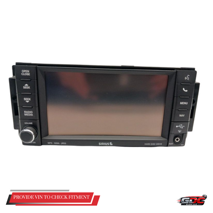 2013–2014 DODGE Challenger Radio CD-DVD-HDD Navigation UConnect OEM 5091656AB — view 1