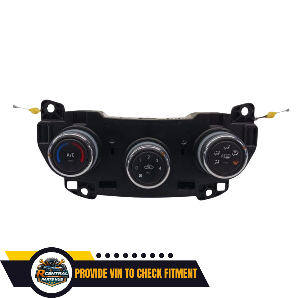 2017–2018 Chevrolet Spark A/C AC Heater Temperature Climate Controls — view 2