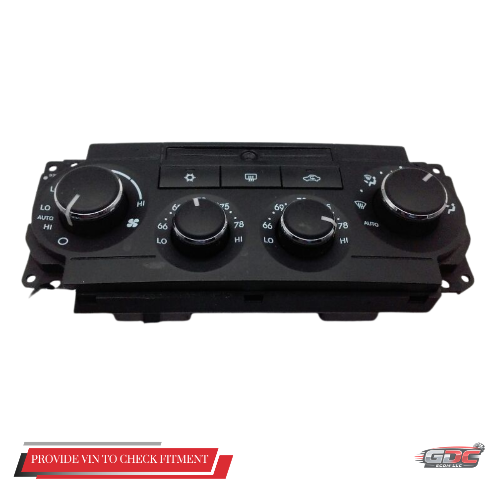 2008–2010 Chrysler 300 Climate AC Heater Temperature Control OEM — view 1