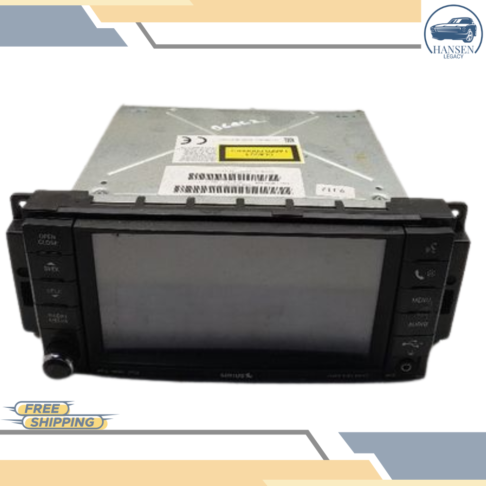 2008 CHRYSLER TOWN & COUNTRY RADIO RECEIVER REN WITH SATELLITE OEM — view 1