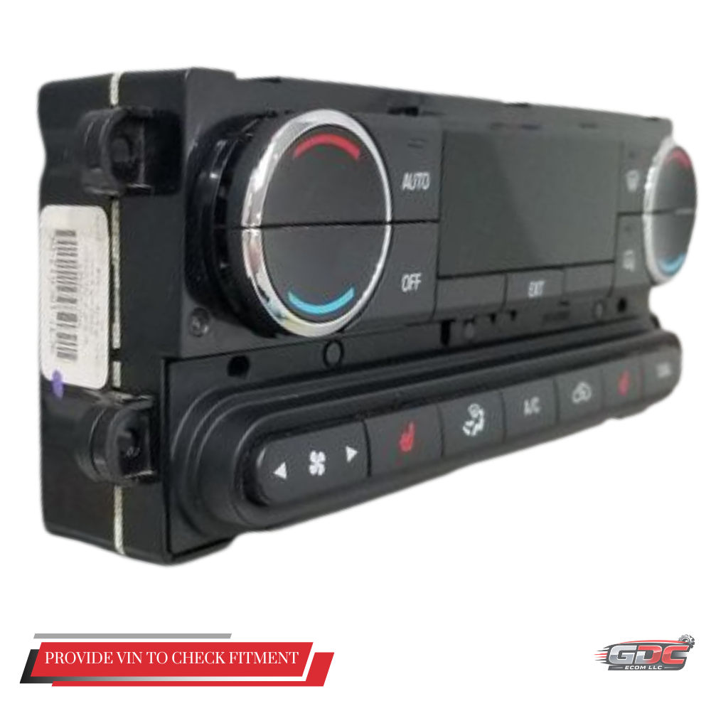 2009–2010 Ford F350 Super Duty AC Heater Temperature Control OEM — view 3