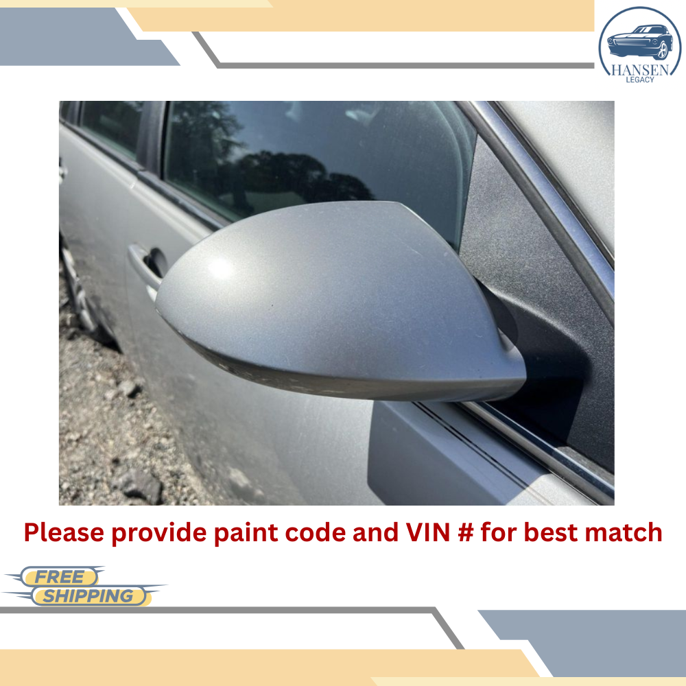 2006–2016 Chevrolet Impala Right Passenger Side View Door Mirror Option DG7 Silver — view 1