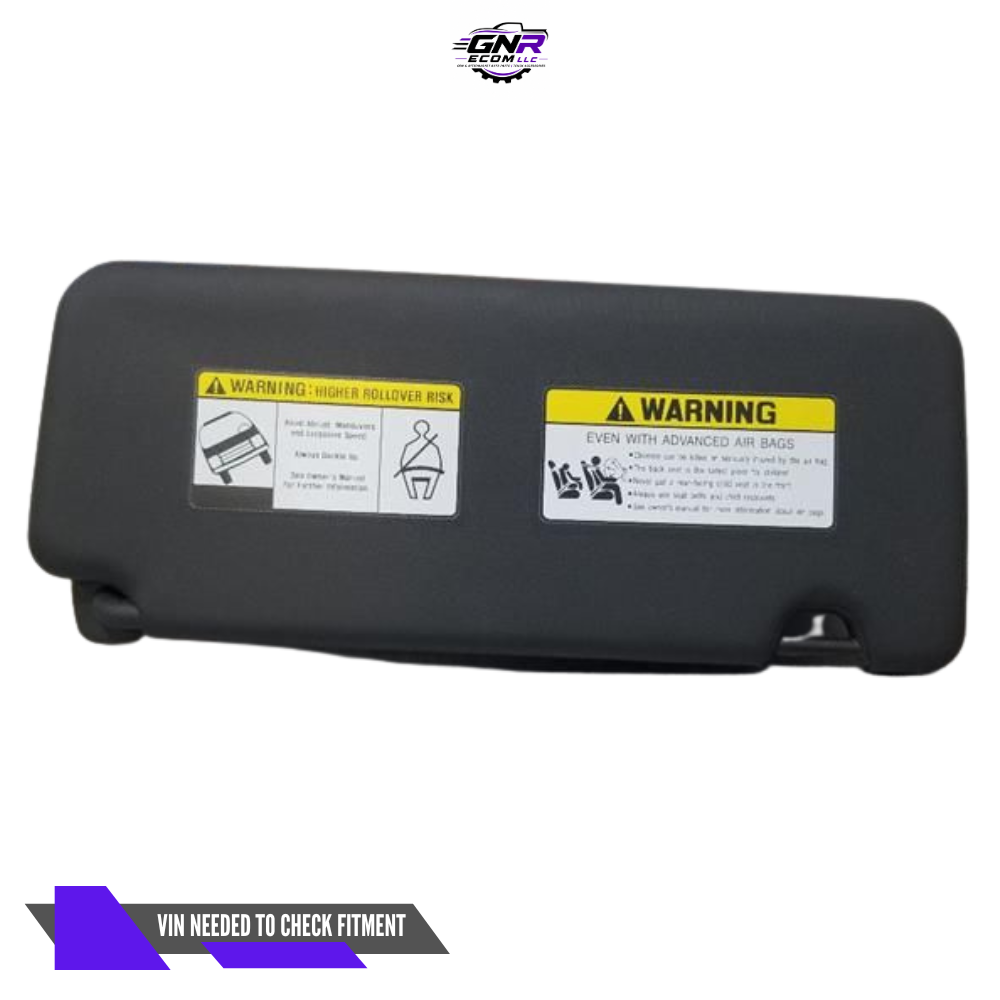 2022–2024 Hyundai Santa Cruz LH Driver Sunvisor Sun Visor with Mirror OEM — view 1