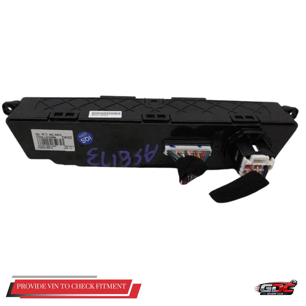 2017–2019 Kia Sportage Manual A/C AC Heater Temperature Control ID 97250D9021 — view 2