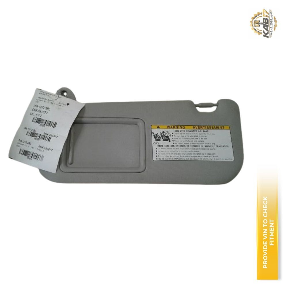 2019–2025 Toyota Rav4 LH Driver Sunvisor Sun Visor with Mirror OEM — view 3