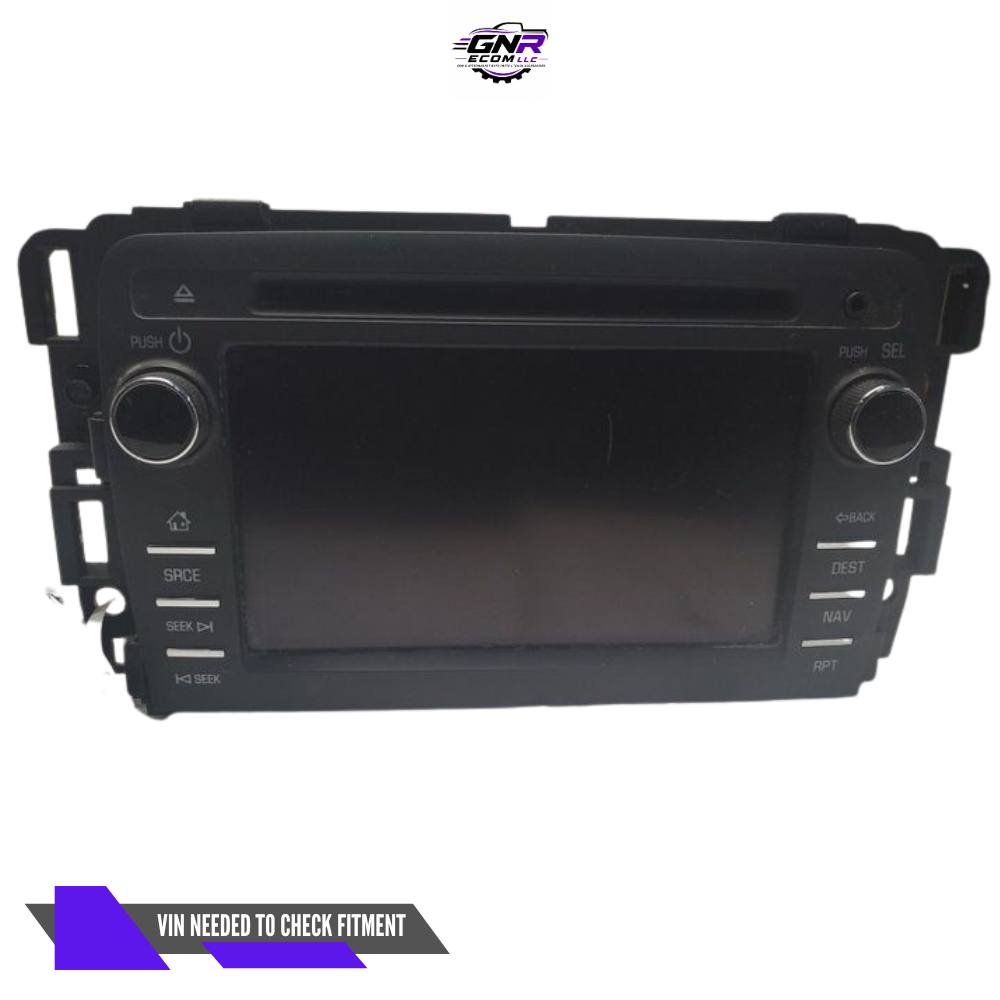 2016–2017 Chevrolet Traverse Radio Receiver Navigation With Display Screen OEM — view 1