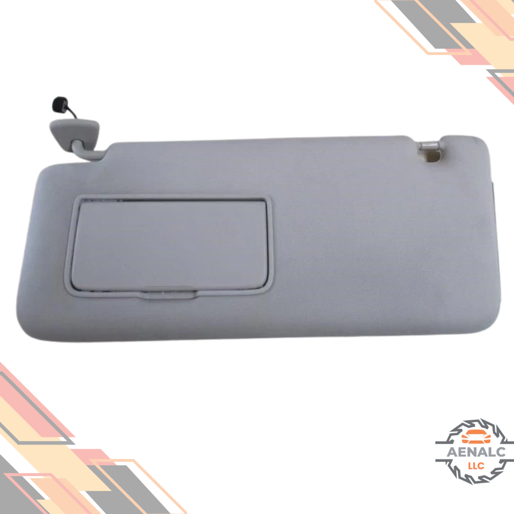 2017–2021 Nissan Armada Left Driver Side Interior Sun Visor Gray OEM — view 1