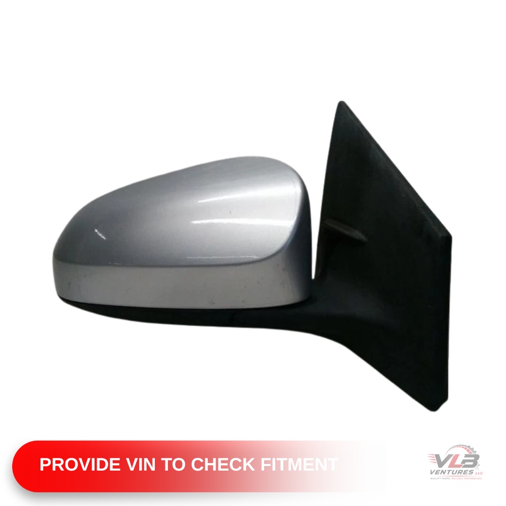 2014–2019 Toyota Corolla Right Passenger Side View Door Mirror Heated Silver — view 1