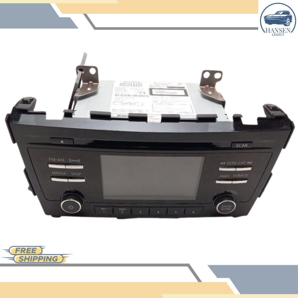 2013–2015 NISSAN ALTIMA SEDAN AM FM CD RADIO RECEIVER without NAVIGATION 5" DISPLAY — view 1