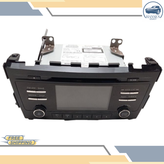 2013–2015 NISSAN ALTIMA SEDAN AM FM CD RADIO RECEIVER without NAVIGATION 5" DISPLAY — view 1