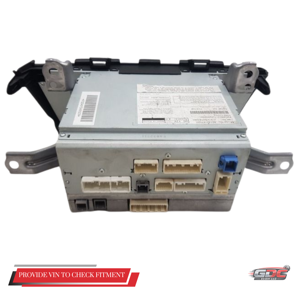 2012–2014 Toyota PRIUS Touch Screen Stereo AM FM XM HD Radio CD Player 57011 OEM — view 5