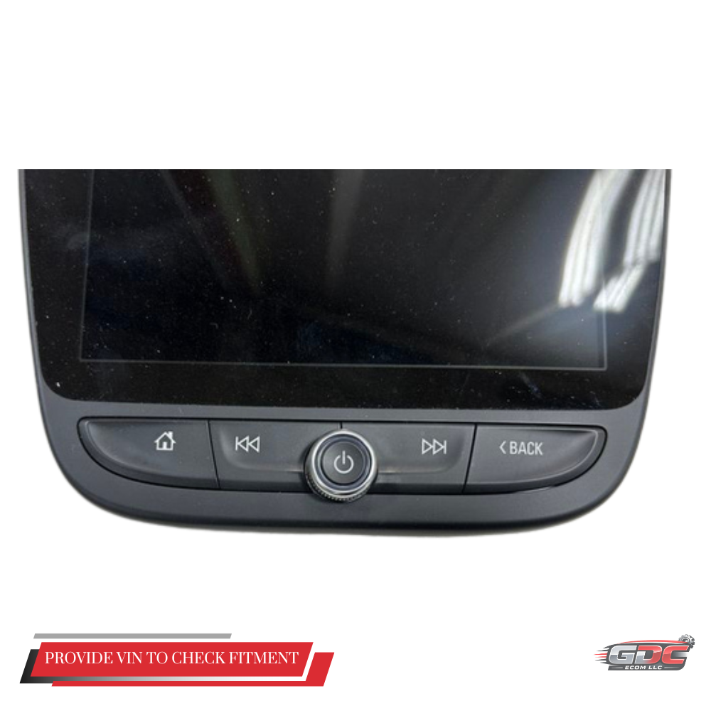 2019–2020 CHEVROLET MALIBU Control Panel Controller Display Screen OEM 84567687 — view 2