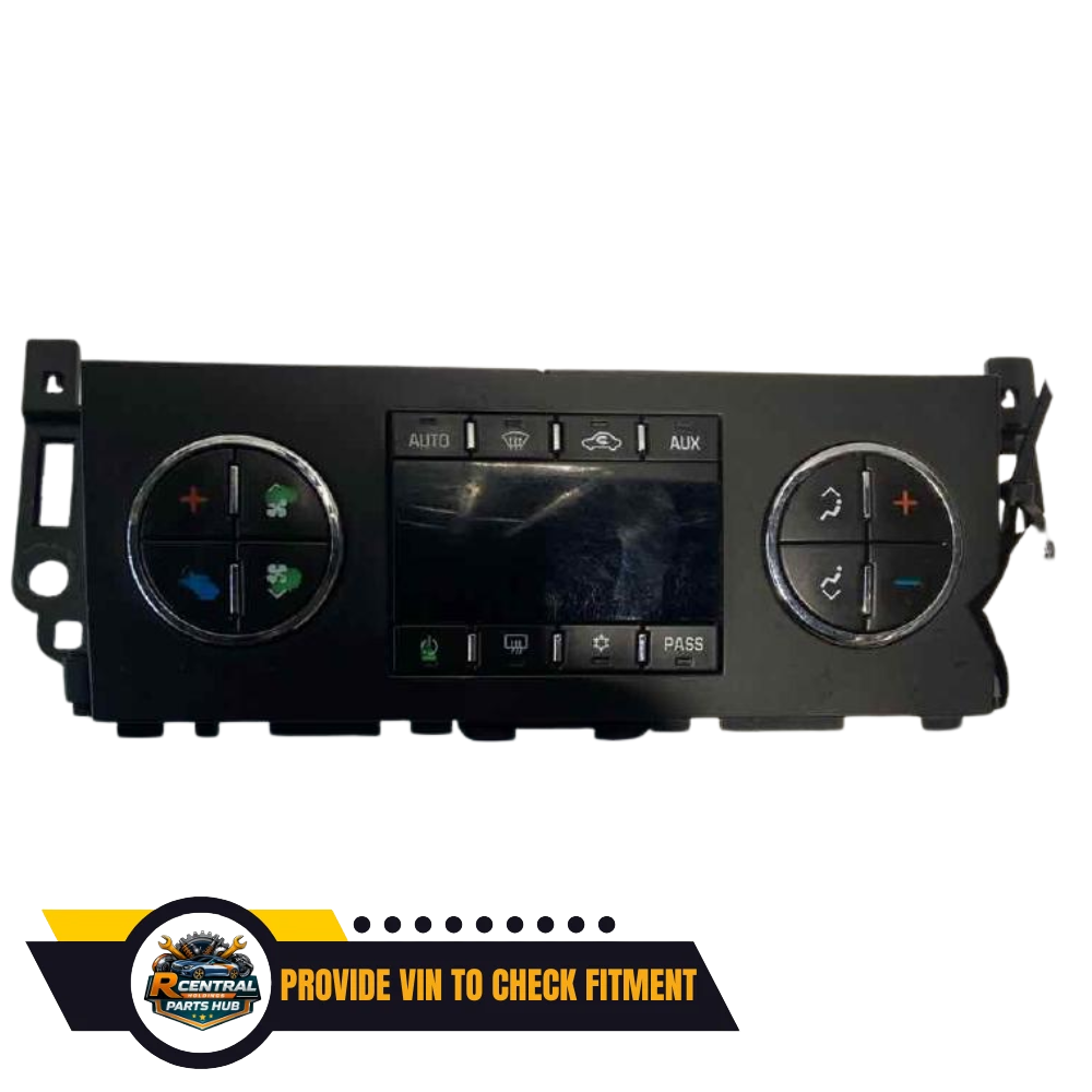 2007–2011 GMC Yukon Dash Mounted Heater AC Temperature Control OEM — view 1