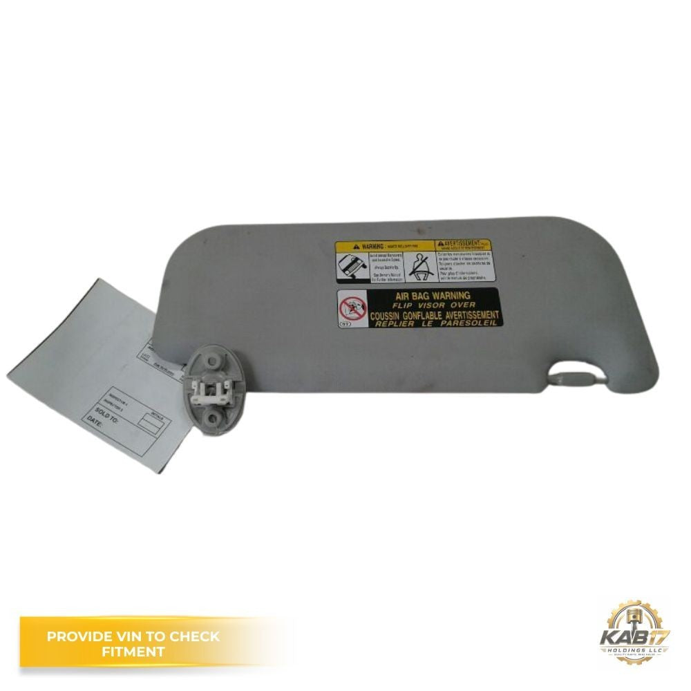 2019–2025 Toyota Rav4 LH Driver Sunvisor Sun Visor with Mirror OEM — view 1
