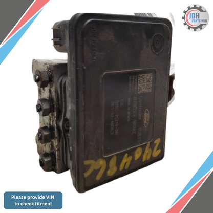 2014–2019 Ford Fiesta ABS Anti-Lock Brake Pump Actuator Control Module Assembly — view 2