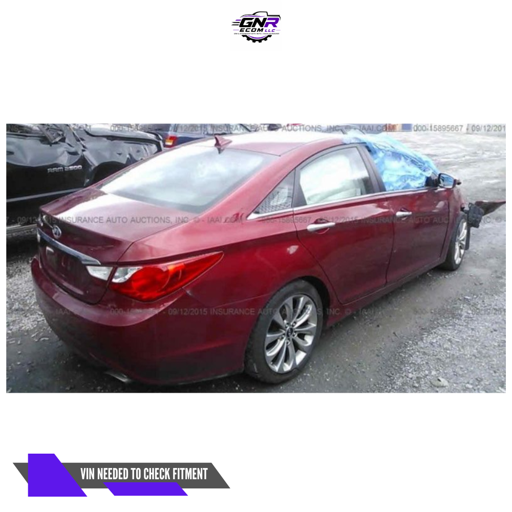 2011 Hyundai Sonata Radio Receiver with GPS Navigation OEM — view 2