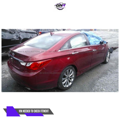 2011 Hyundai Sonata Radio Receiver with GPS Navigation OEM — view 2