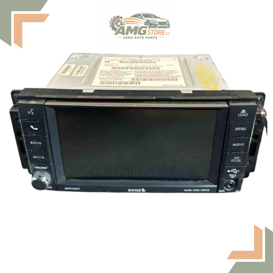 2013–2019 Dodge Caravan AM FM CD Satellite Radio Receiver RBZ — view 1