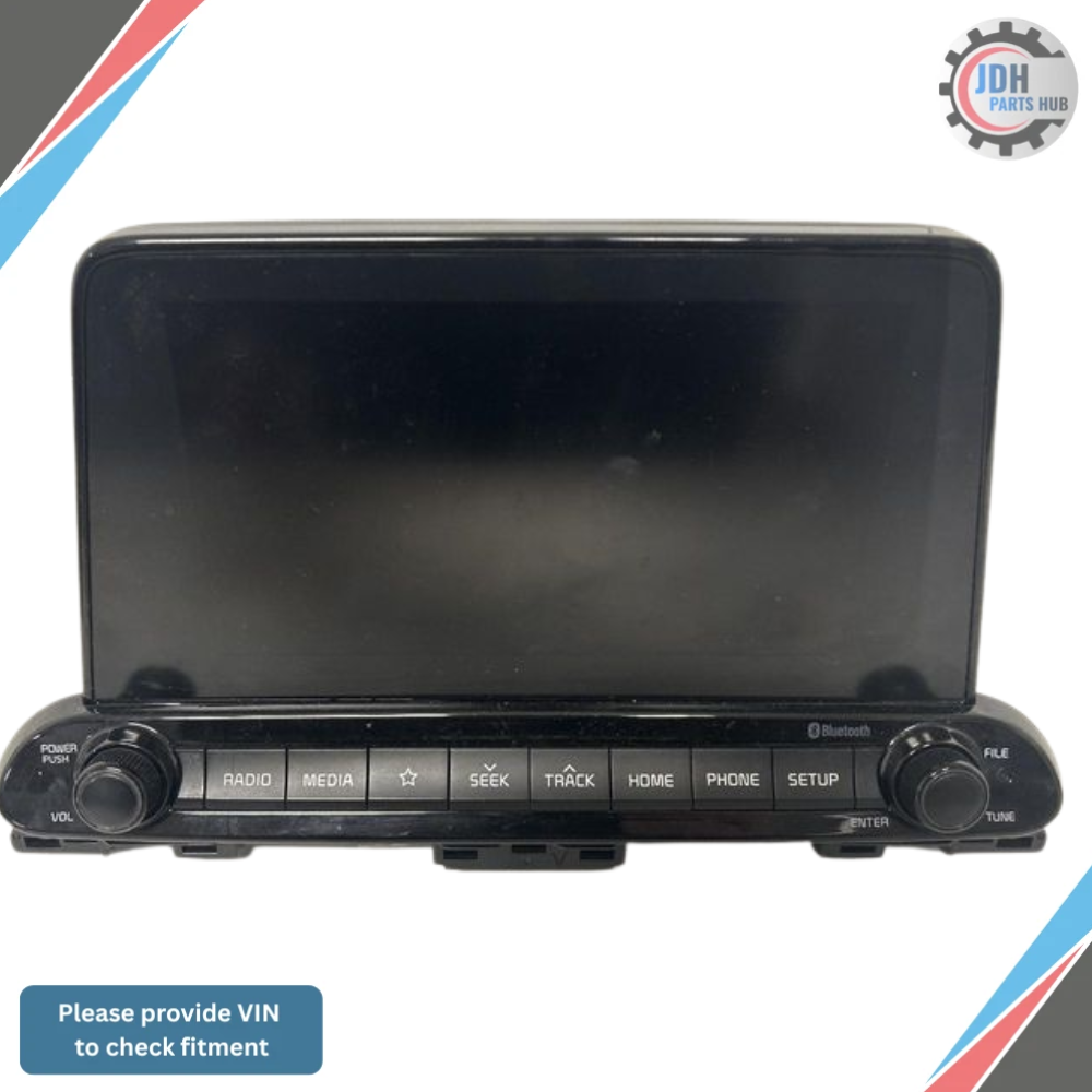 2019–2020 Kia Forte AM FM Radio Receiver Display Screen without Navigation OEM — view 1